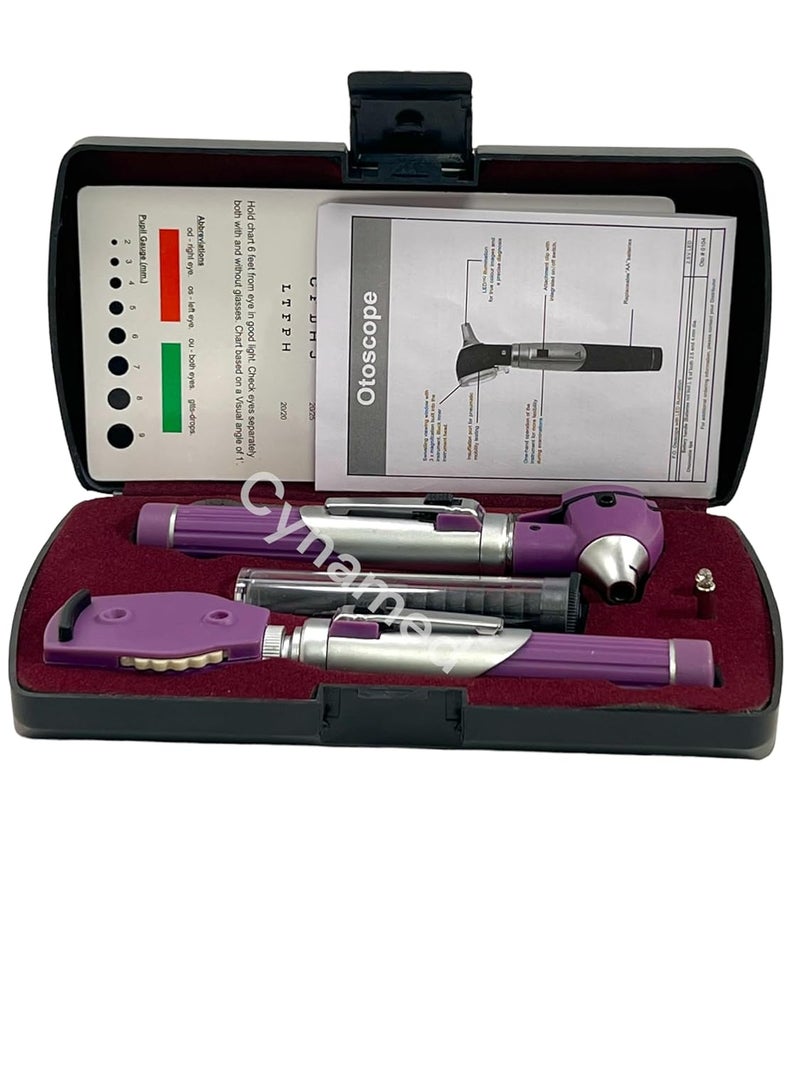 artlab Purple Otoscope Set -LED Otoscope/School Kit-CYNAMED - Image 3